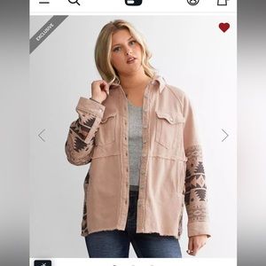 NWT Aztec Print Jacket